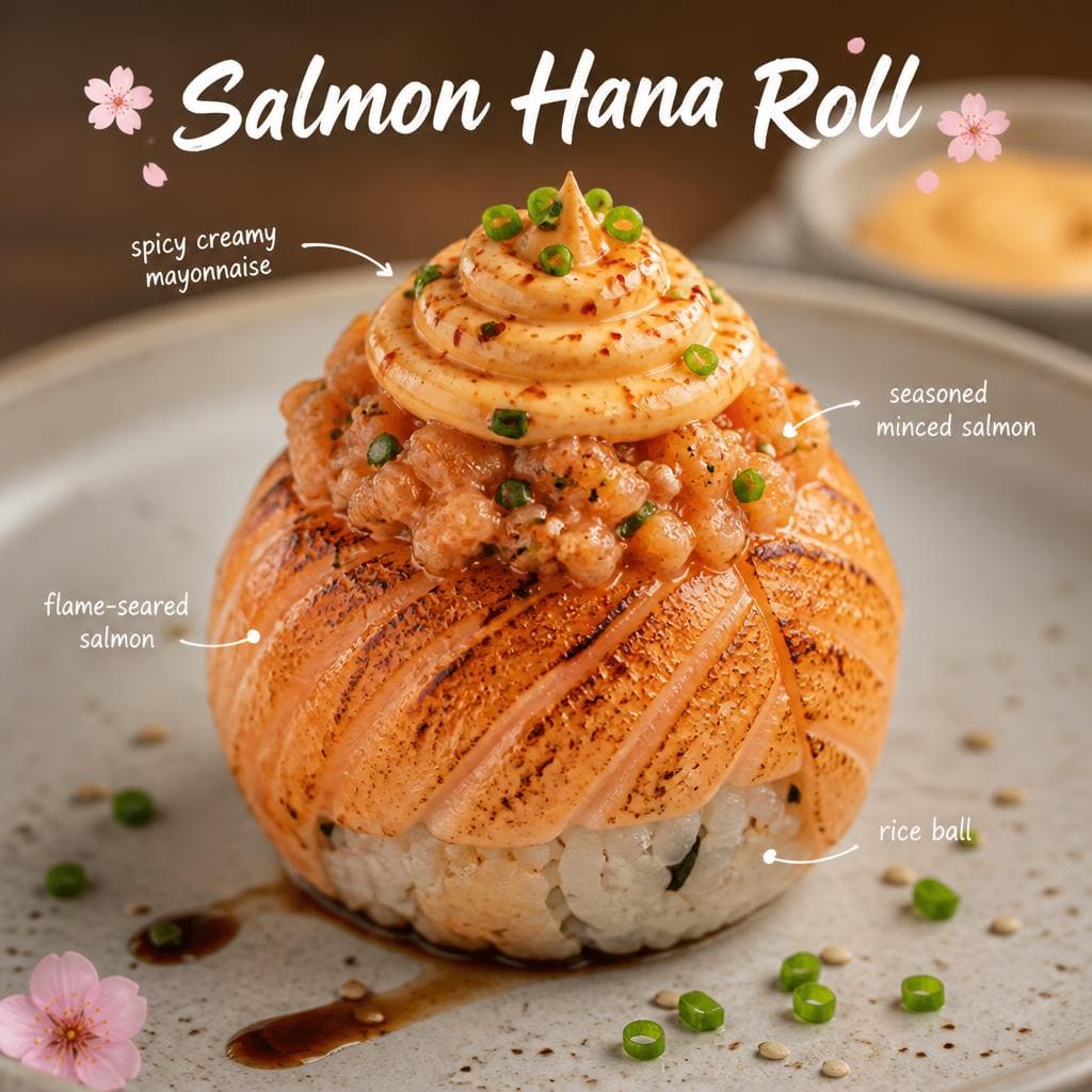 Salmon Hana Roll